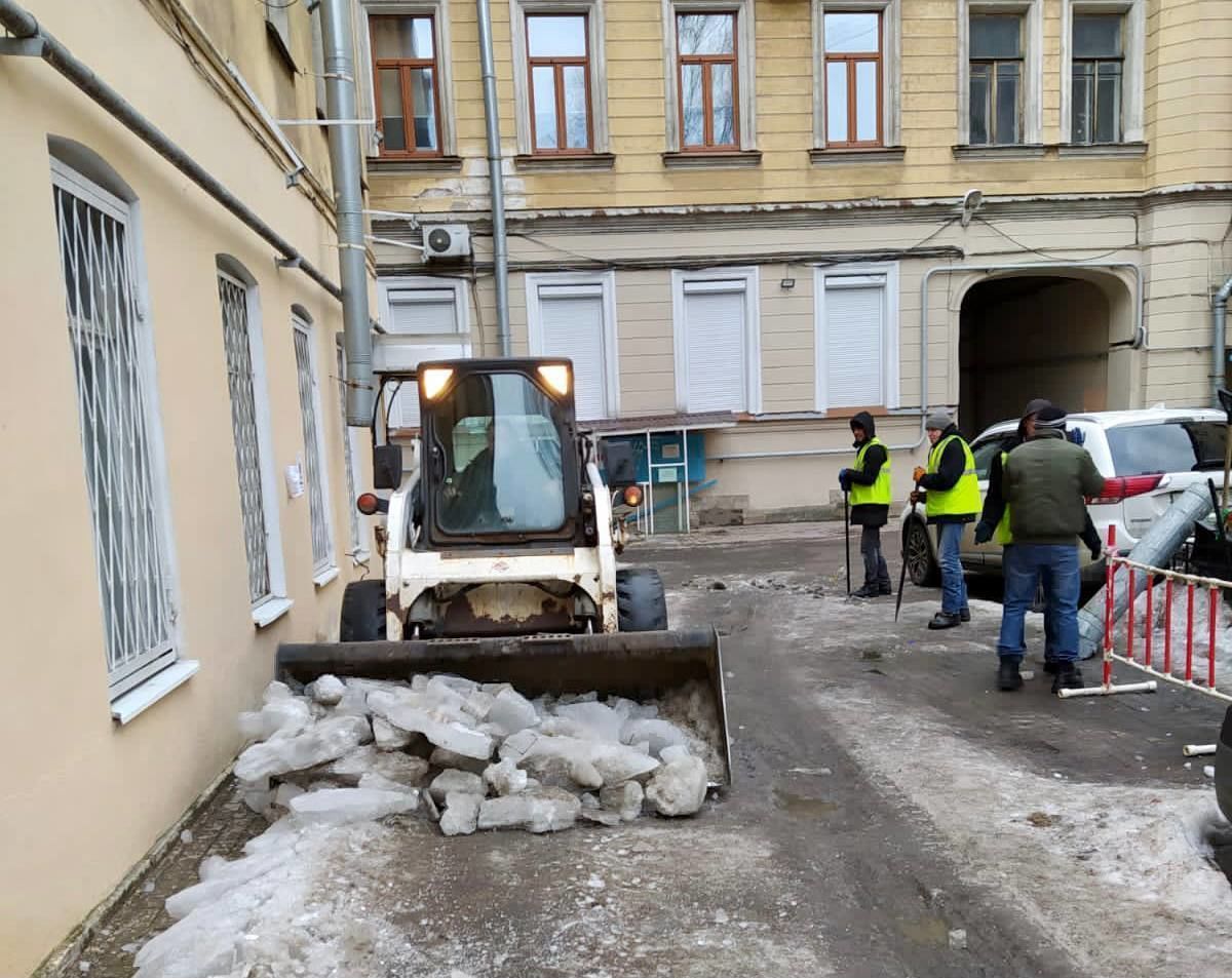 санкт петербург уборка снега